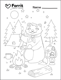 Forrit Cu coloring page