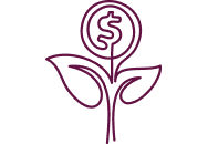 money flower icon