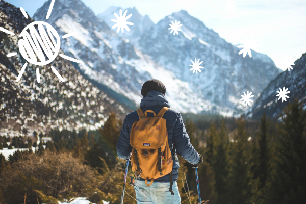 Winter hiking in Portland