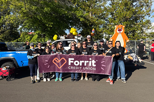 Forrit CU at Teddy Bear Parade
