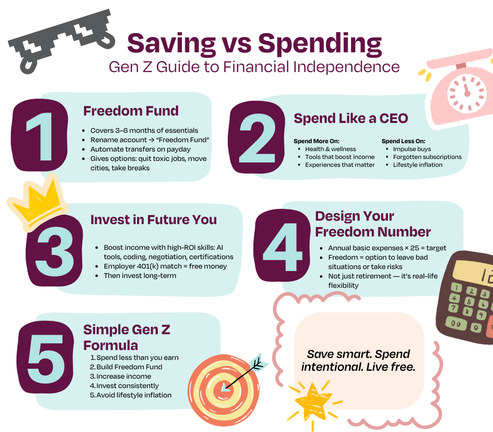 Gen Z Guide: Saving vs Spending