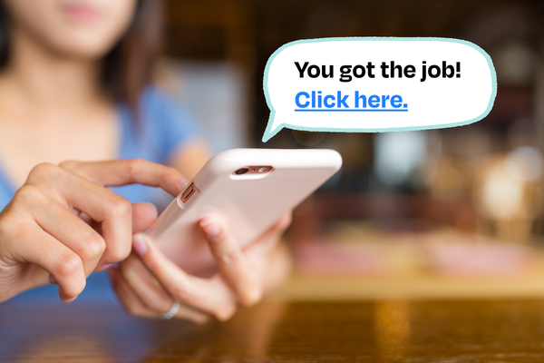 Seasonal job scams